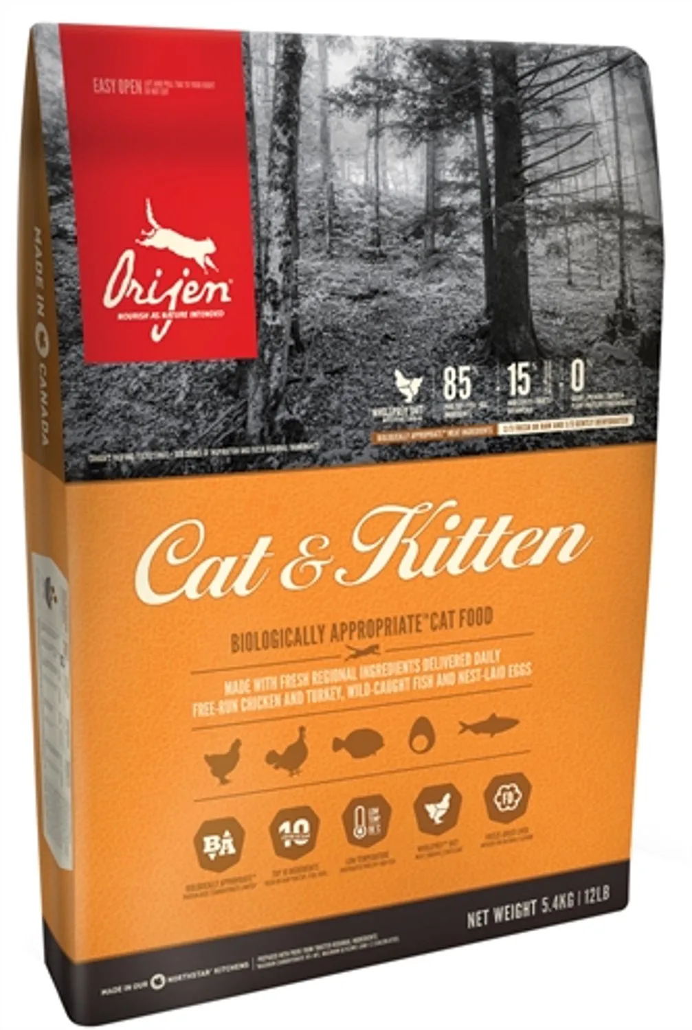 cat & kitten - 5,4 kg - 1 stuks van Orijen – productfoto