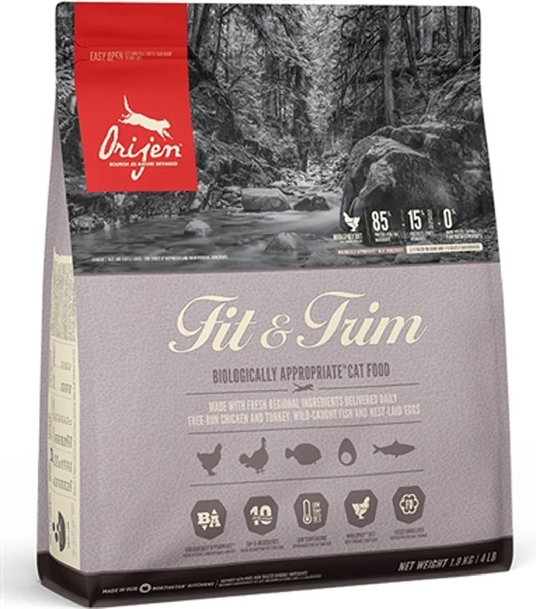 Fit & Trim Cat Whole Prey - 1.8 kg de Orijen – photo produit