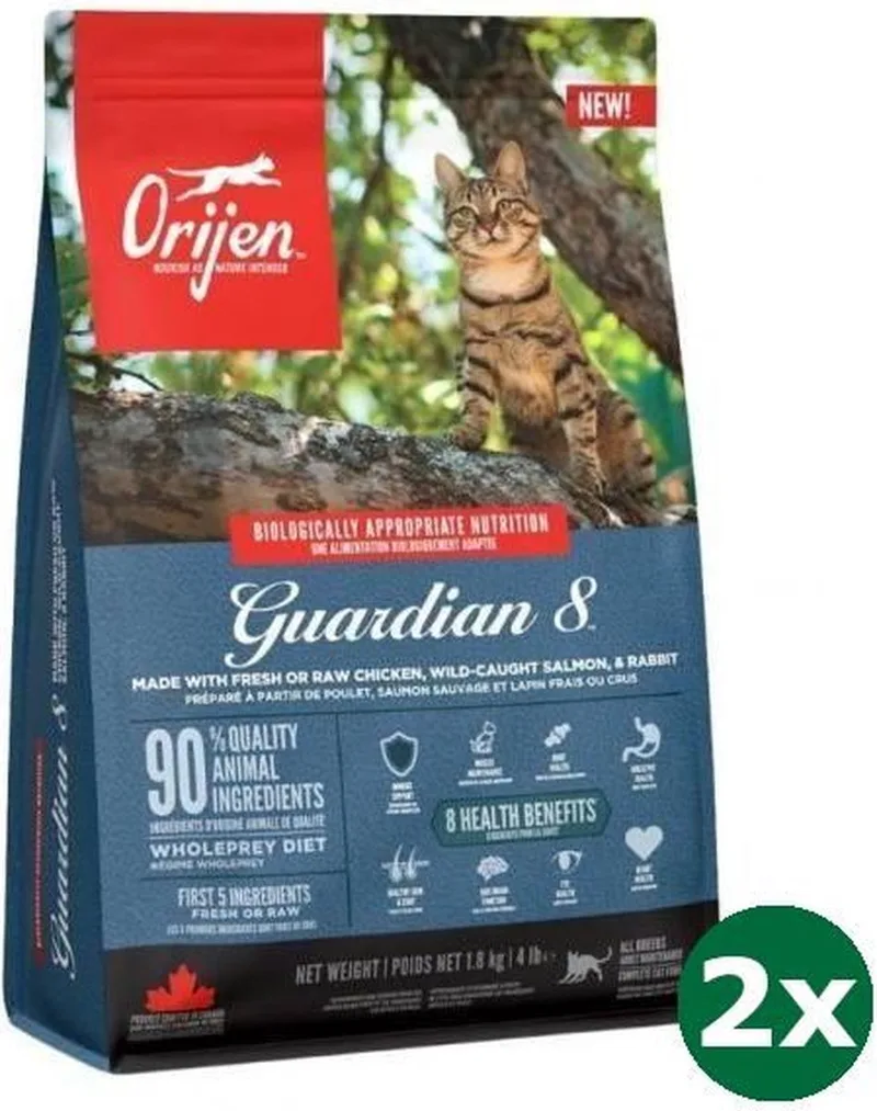 guardian 8 cat kattenvoer 2x 1,8 kg de Orijen – photo produit