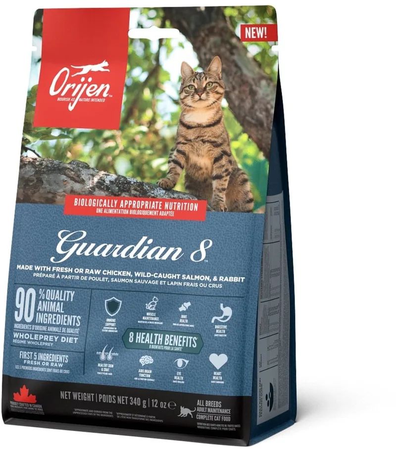 Guardian 8 Cat Kip&Kalkoen&Zalm - Kattenvoer - 340 g by Orijen – product photo