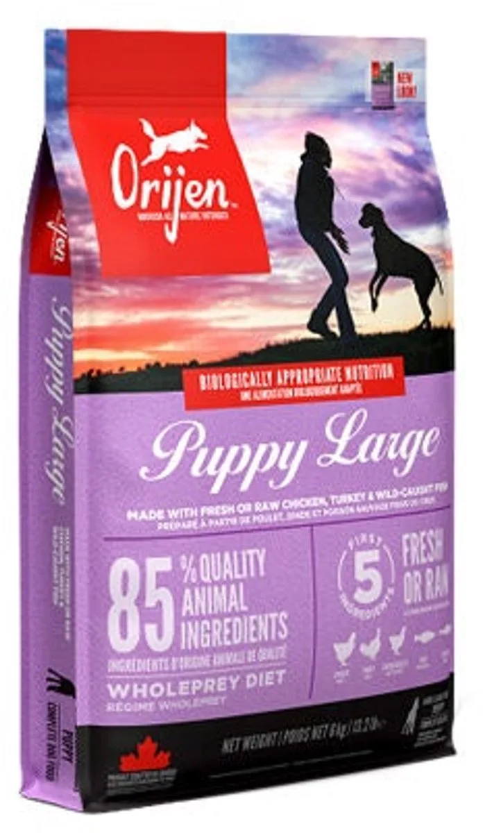 Puppy Large Breed Whole Prey - 2 x 11,4 kg de Orijen – photo produit