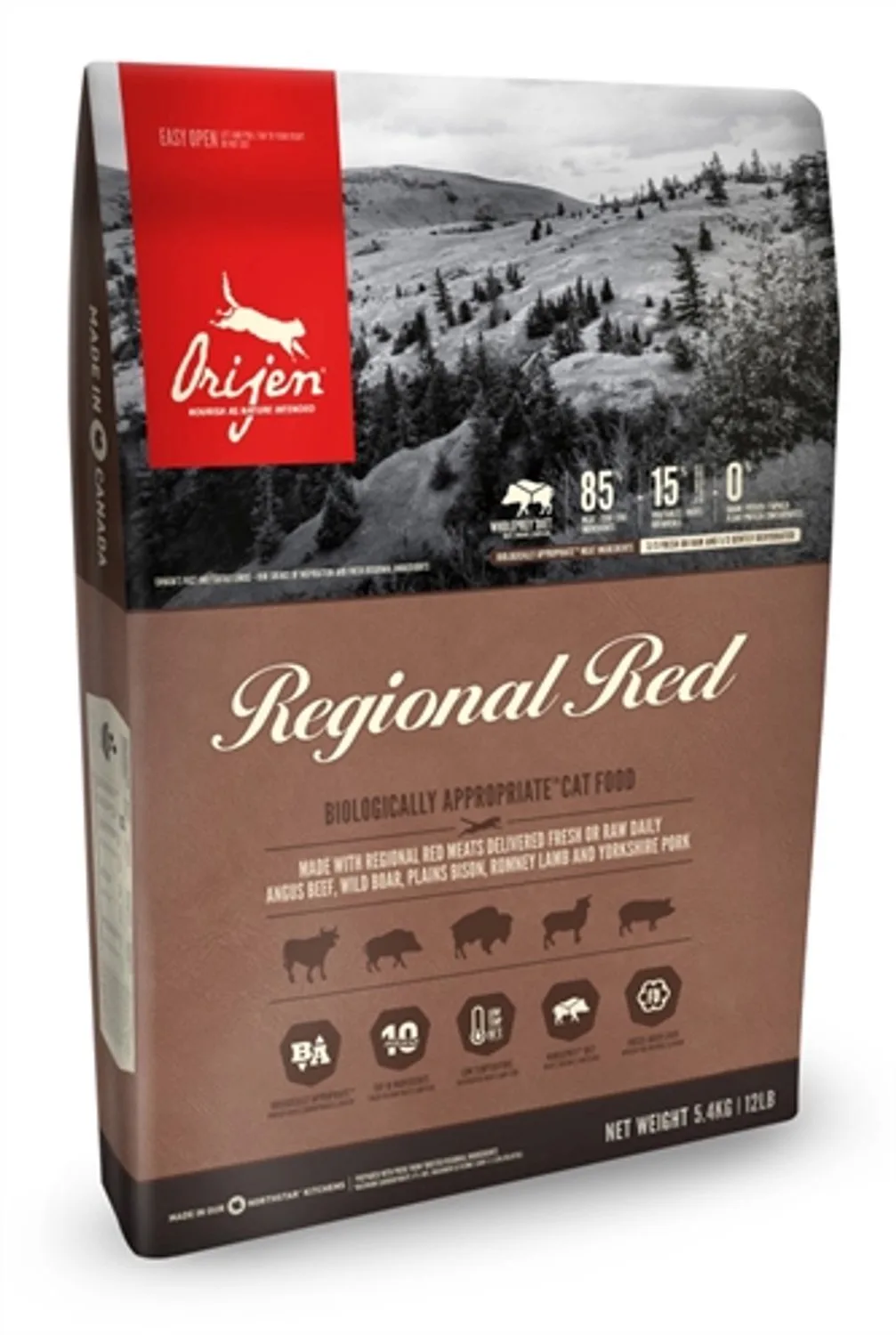 regional red cat - 5,4 kg - 1 stuks de Orijen – photo produit