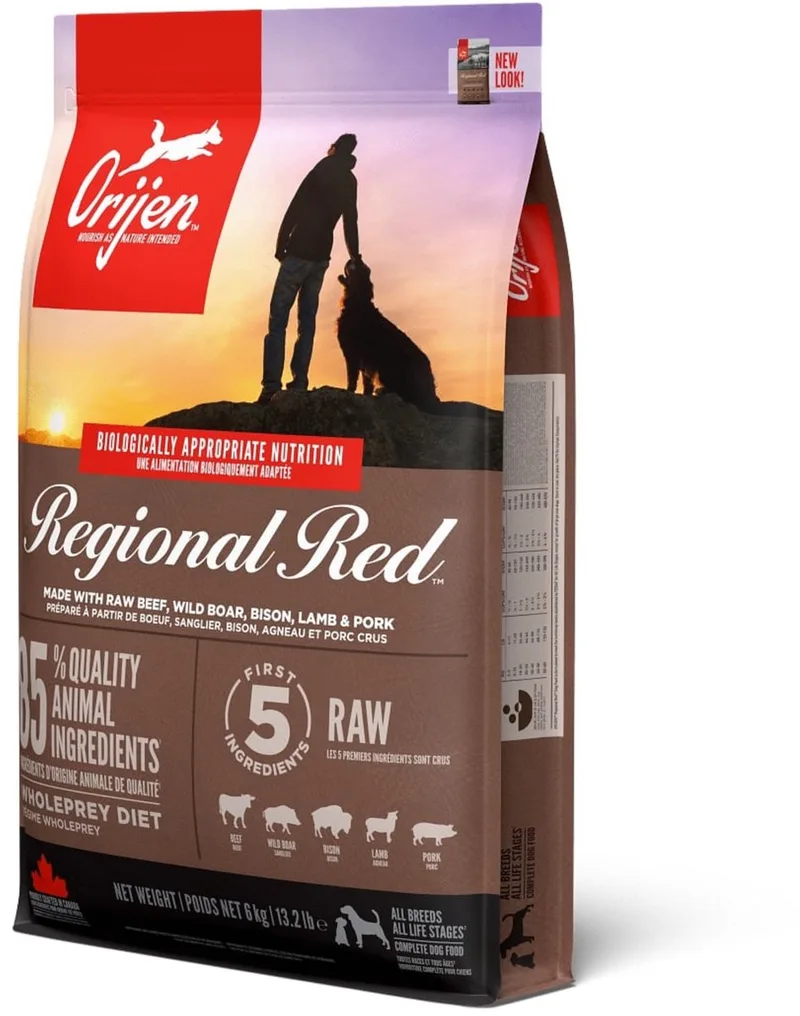 Regional Red Dog Whole Prey - Hondenvoer - 6 kg de Orijen – photo produit