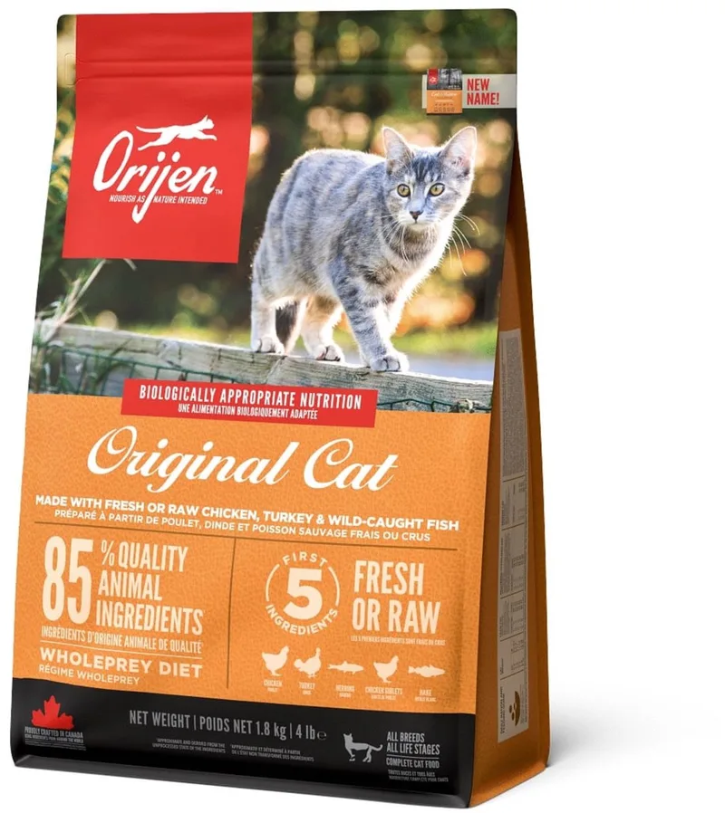 Whole Prey Cat & Kitten - Kip & Kalkoen - Kattenvoer - 1.8 kg von Orijen – Produktfoto