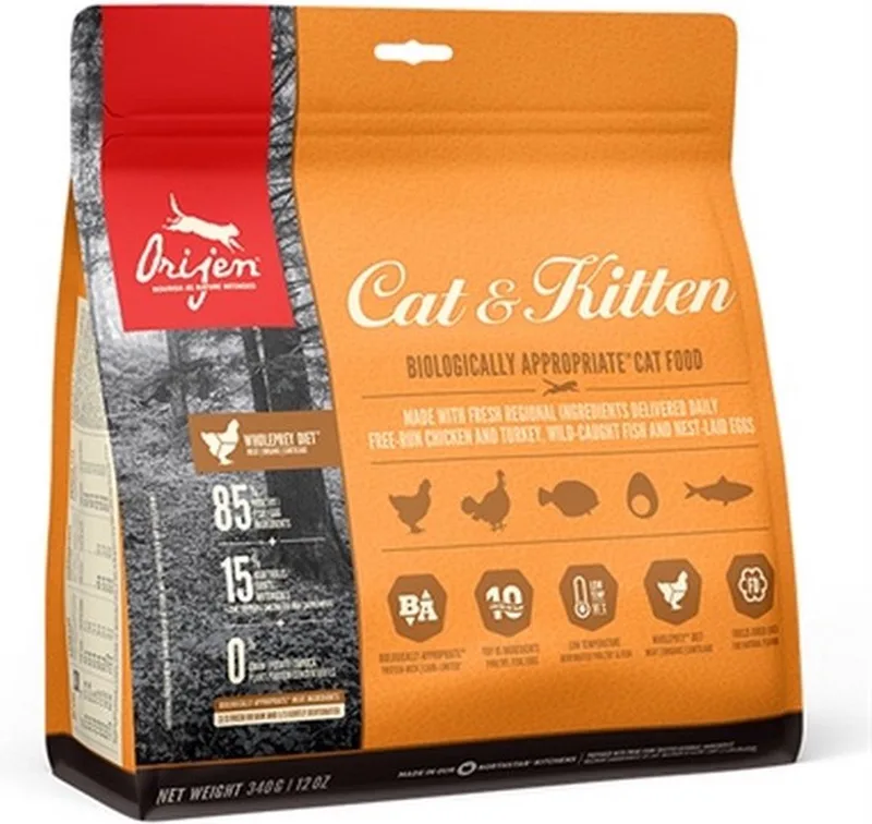 Whole Prey Cat & Kitten Kip&Kalkoen - Kattenvoer - 340 g von Orijen – Produktfoto