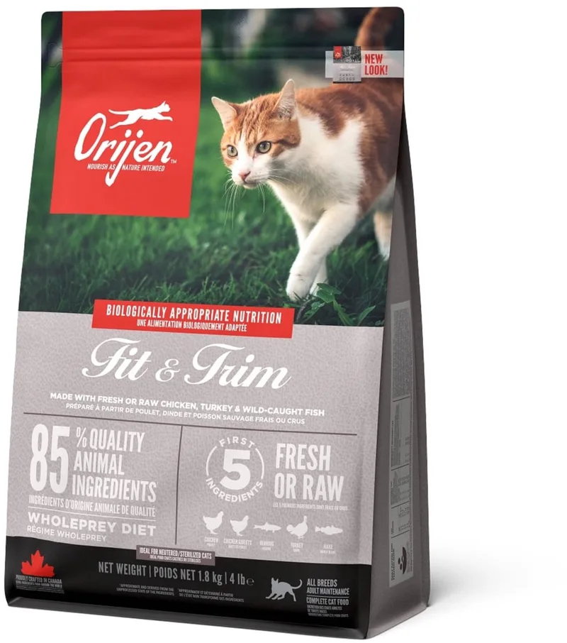 Whole Prey Fit & Trim Cat Kip&Kalkoen - Kattenvoer - 1.8 kg von Orijen – Produktfoto