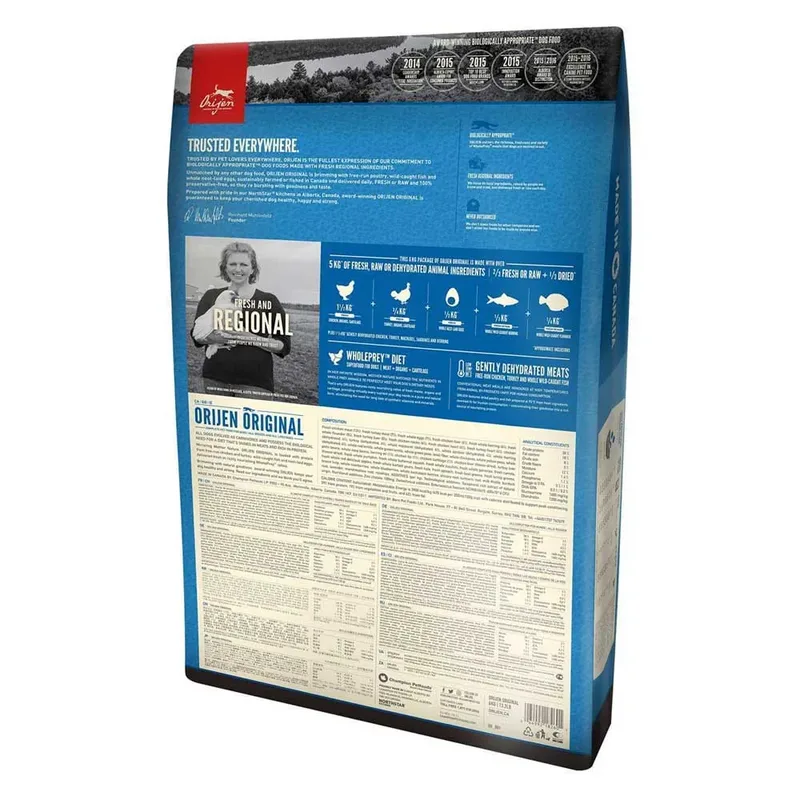 Whole Prey Original Dog Kip&Kalkoen - Hondenvoer - 11.4 kg von Orijen – Produktfoto 2 von 2