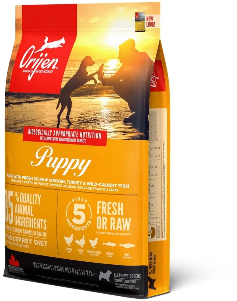 Whole Prey Puppy Kip&Kalkoen - Hondenvoer - 6 kg von Orijen – Produktfoto
