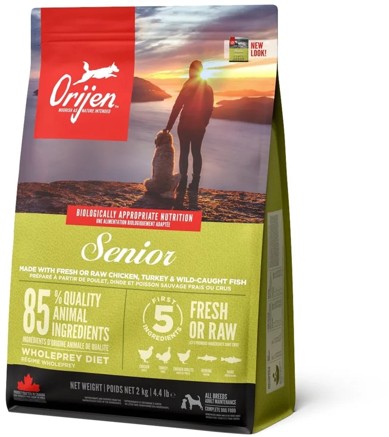 Whole Prey Senior Dog - Kip & Kalkoen - Hondenvoer - 2 kg de Orijen – photo produit 1 sur 2