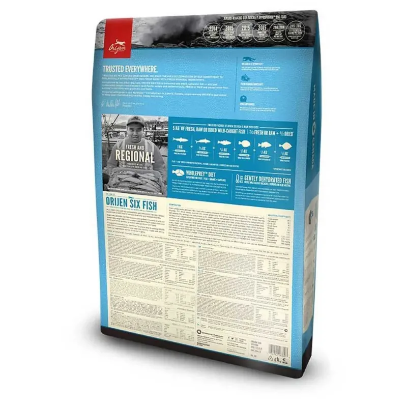 Whole Prey Six Fish Dog Sardines&Makreel - Hondenvoer - 11.4 kg de Orijen – photo produit 2 sur 2