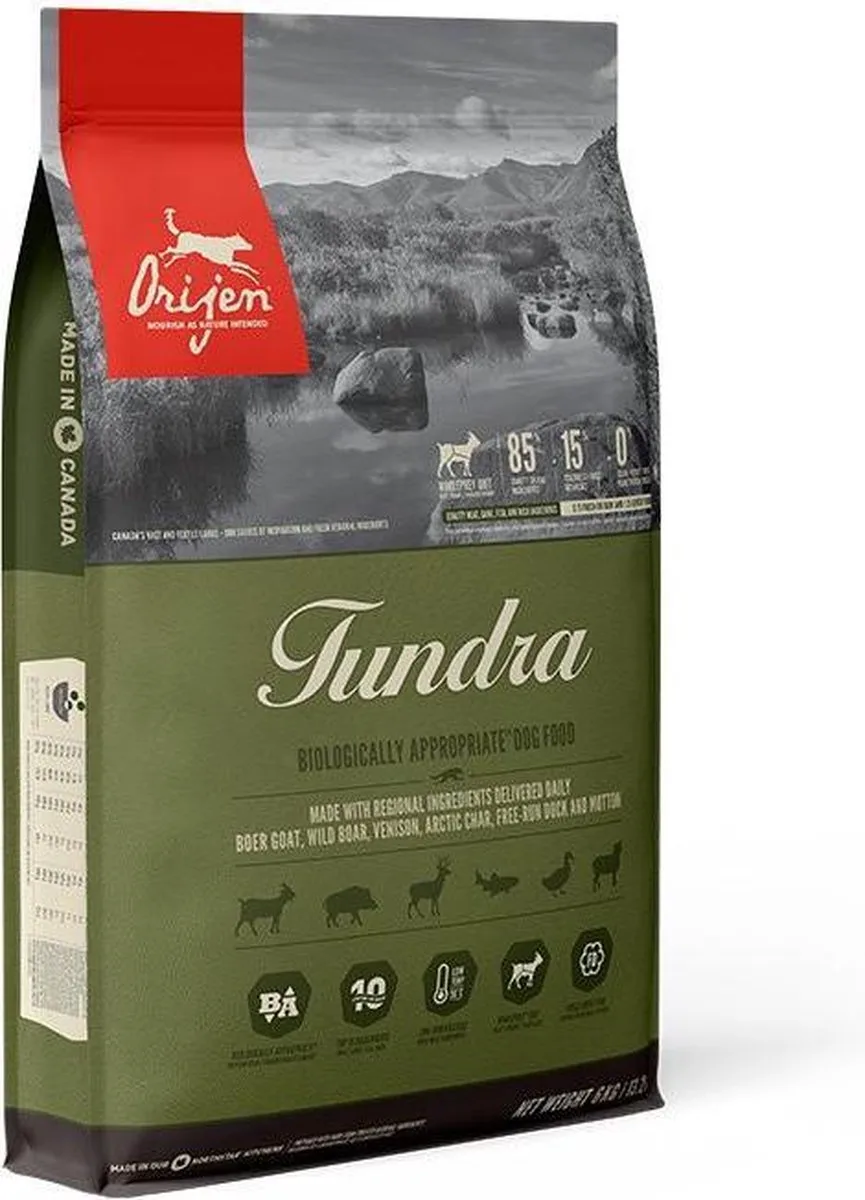 Whole Prey Tundra Dog 6 kg | 6 kilogram fra Orijen – produktbillede