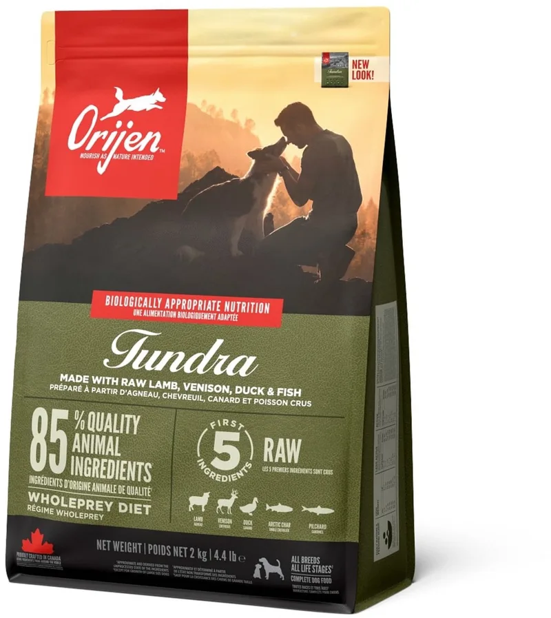 Whole Prey Tundra Dog - Geit & Zwijn - Hondenvoer - 2 kg de Orijen – photo produit 1 sur 2
