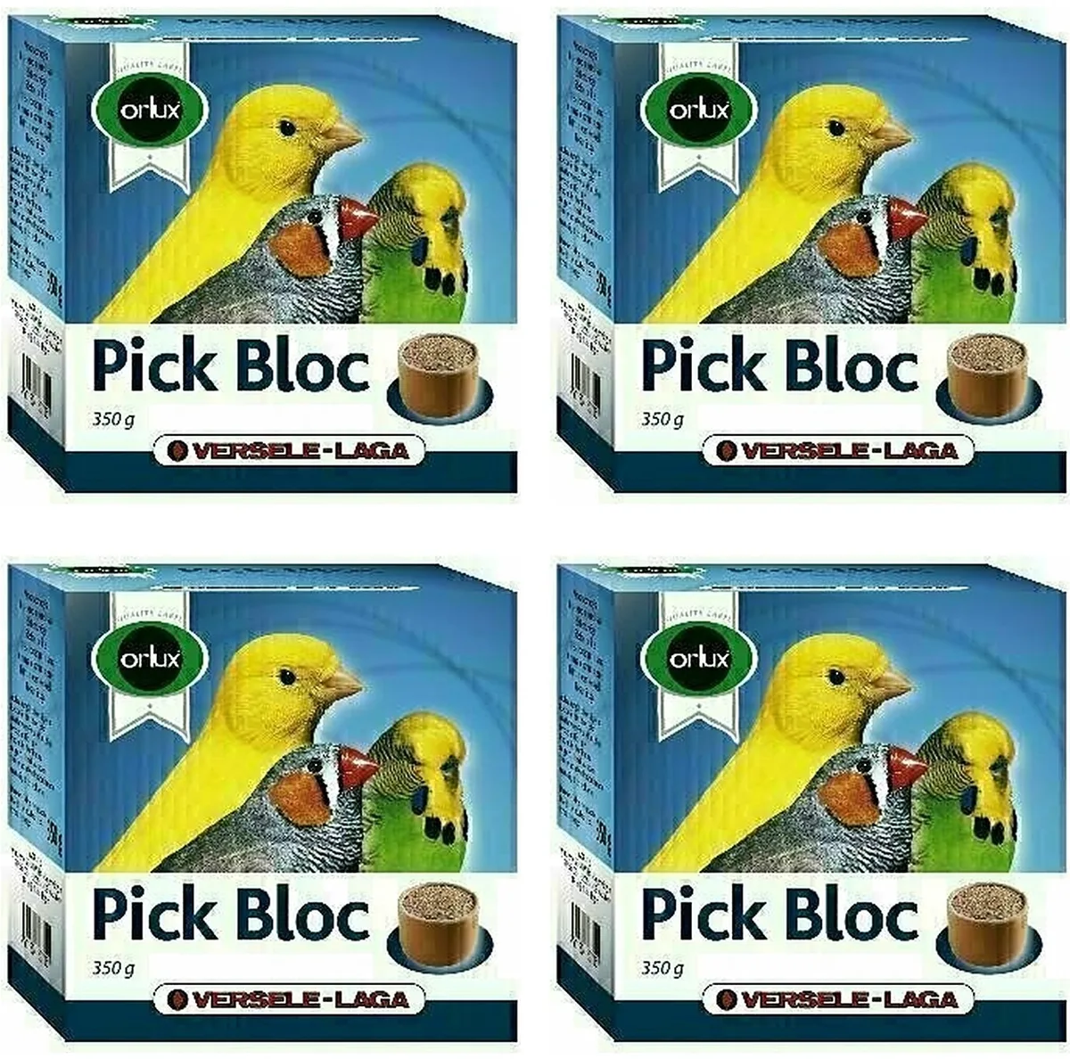Piksteen Vogel - Aanvullende Diervoeding 350gr - 4 stuks - Multipack fra Orlux – produktbillede