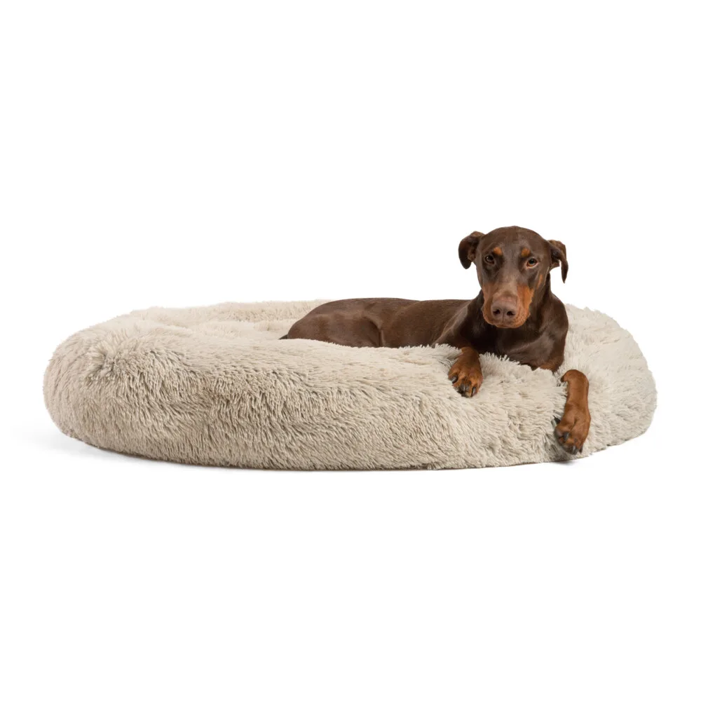 AirLOFT Donut Mand Taupe Diameter 114 cm van Outward Hound – productfoto