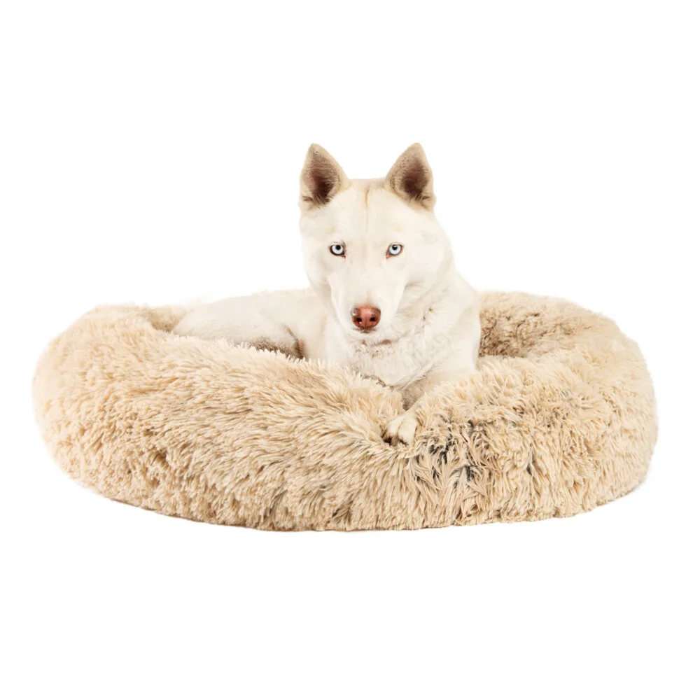 AirLOFT Donut Mand Taupe Diameter 76 cm van Outward Hound – productfoto