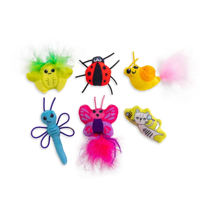 Cute as a Bug 6-er Pack by Catstages de Outward Hound en Regular – photo produit