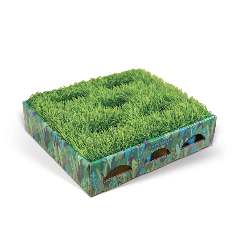 Grass Patch Hunting Box Small (Kunst-Gras) fra Outward Hound i Regular – produktbillede