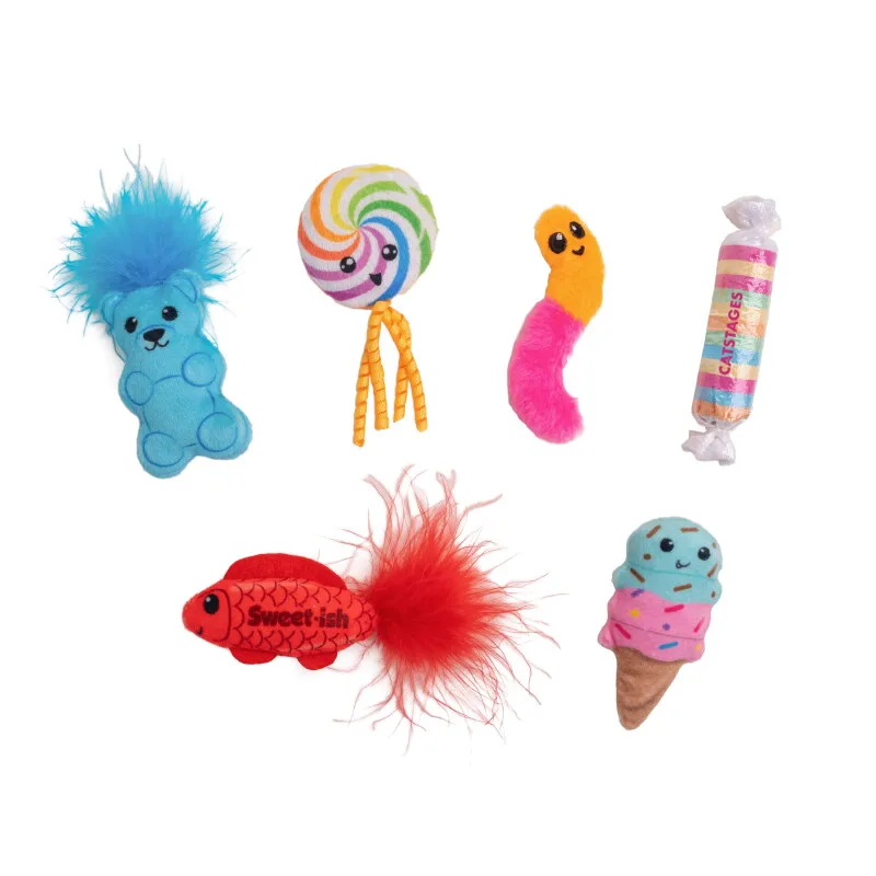 Kitty Sweet Treat 6-er Pack by Catstages van Outward Hound in Regular – productfoto
