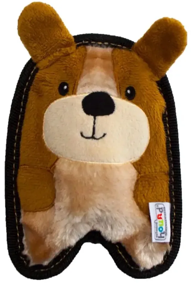 Stevige knuffel voor kleine honden met Jumbo Pieper