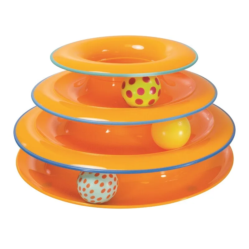 Tower of Tracks by Catstages de Outward Hound en Regular – photo produit