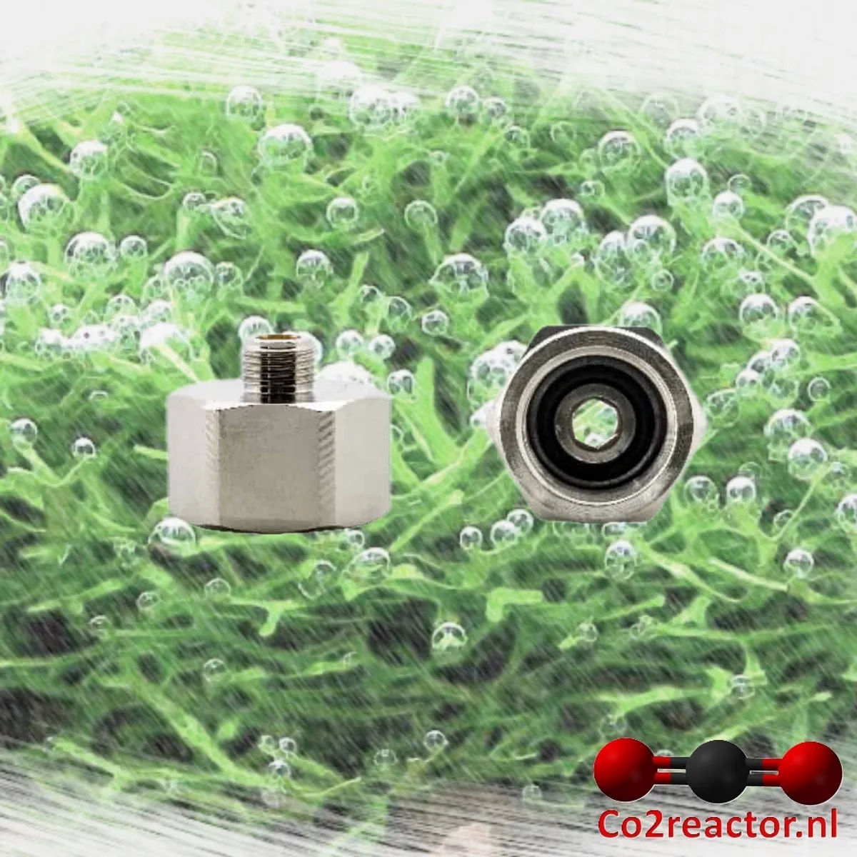 adapter verloop Major2 M10x1 bi.dr. x W21.8 bu.dr. 490983 de Oxyturbo en Argent – photo produit