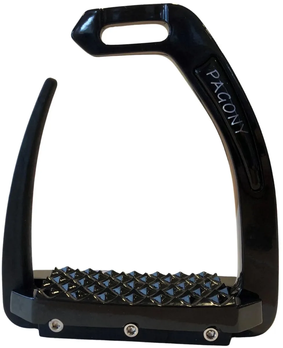 Avella Veiligheidsbeugels - Maat: 12 Cm - Aluminium de Pagony en Noir – photo produit