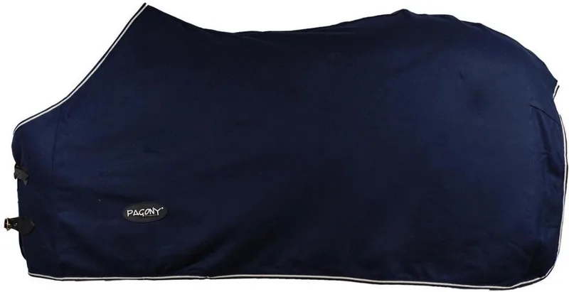Britt Wollen Zweetdeken - Paardendeken - Maat: 175 - Wol by Pagony in Blue – product photo