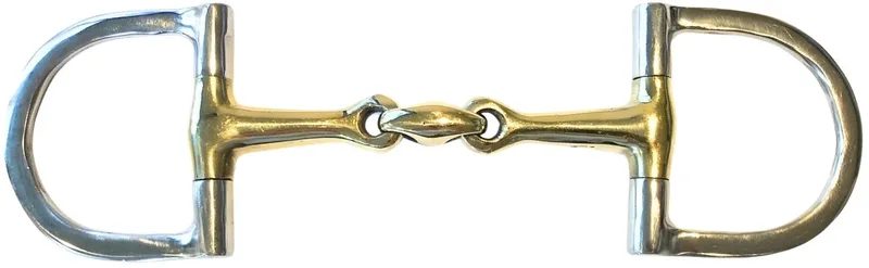 D-trens Dubbel Gebroken Anatomisch16mm - Maat: 12,5 - RVS/aurigan von Pagony in Gold – Produktfoto