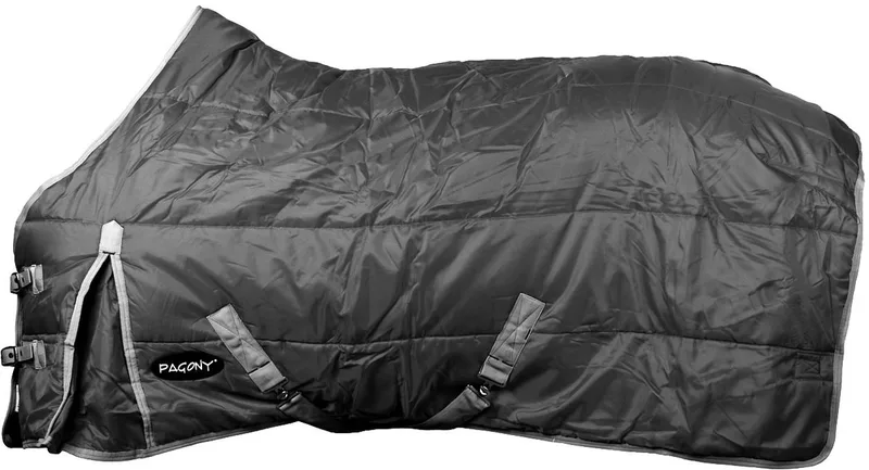 Deluxe II Staldeken - Paardendeken - Maat: 155 - Polyester von Pagony in Grau – Produktfoto