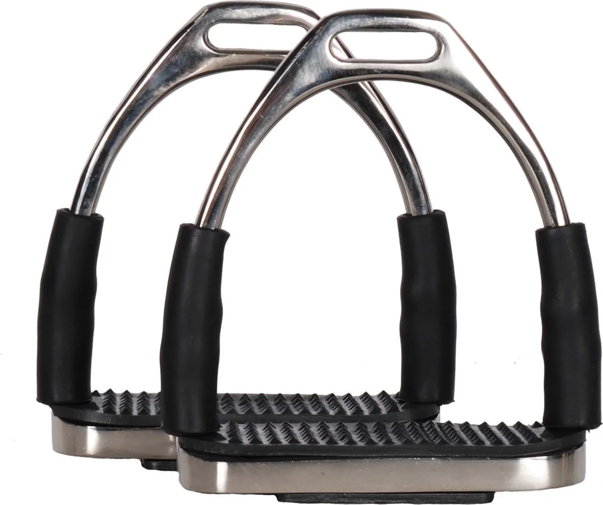 Flexi Beugels - Maat: 12 Cm - RVS de Pagony en Noir – photo produit