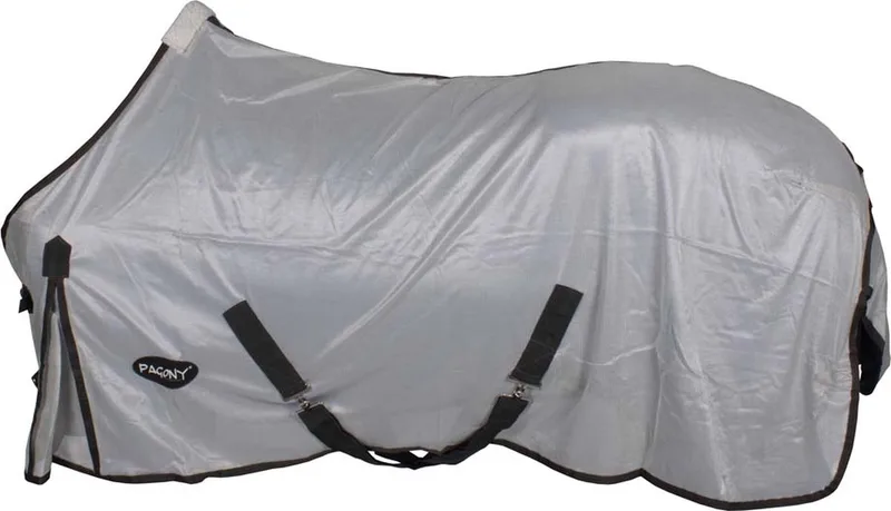 Flycooler Vliegendeken Zilver - Paardendeken - Maat: 145 - Zilver - Polyamide by Pagony in Silver – product photo