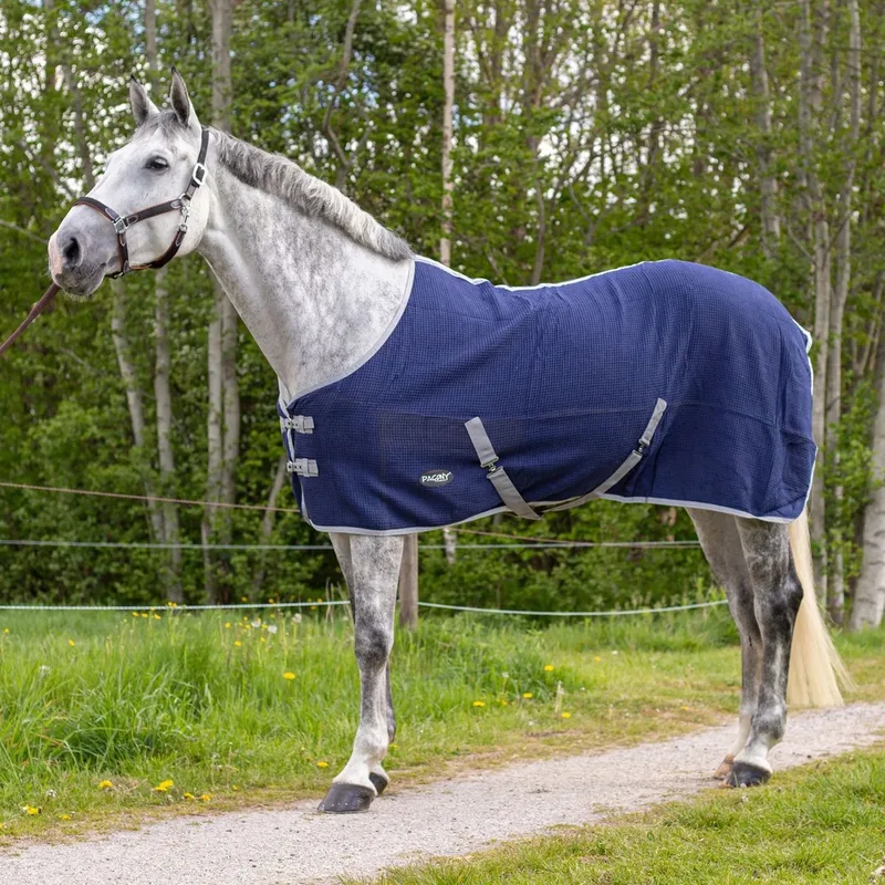 Honey Zomerdeken - Paardendeken - Maat: 195 - Polyamide by Pagony in Dark blue – product photo