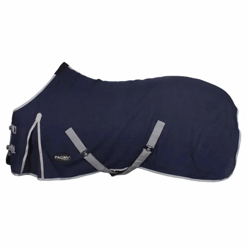 Honey Zomerdeken - Paardendeken - Maat: 205 - Polyamide by Pagony in Dark blue – product photo