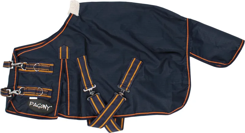 Miniature Outdoordeken 0-grams - Maat: 80 - Polyester by Pagony in Dark blue – product photo