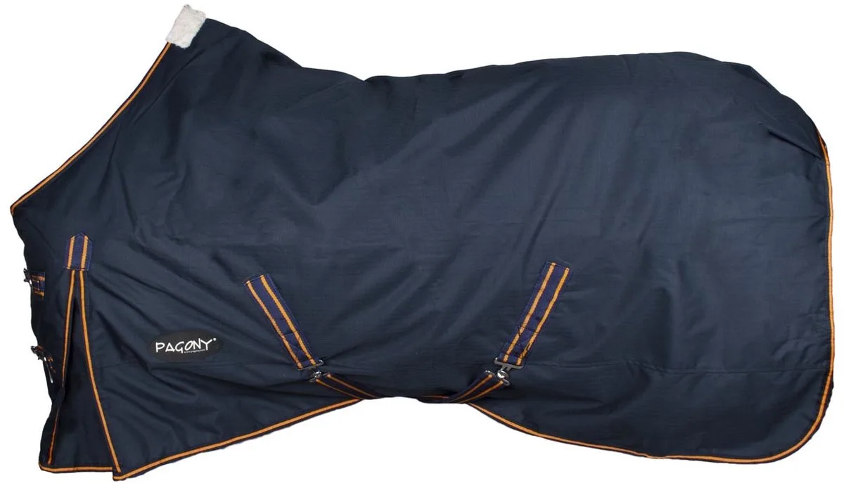 Pony Turnoutdeken - Maat: 145 - Polyamide by Pagony in Dark blue – product photo