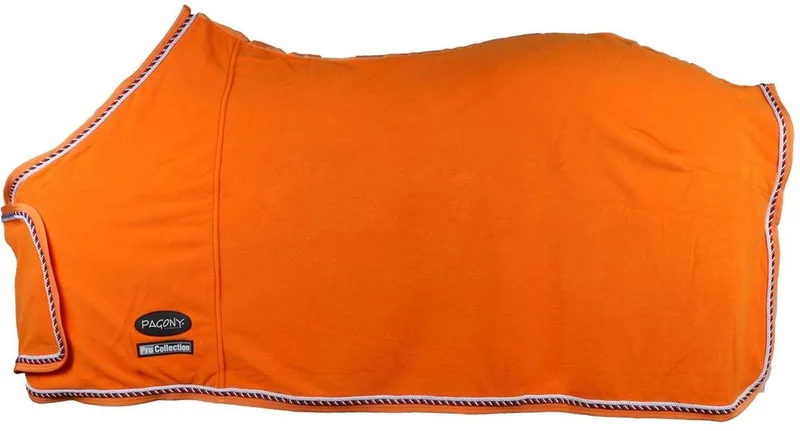 Pro Showfleece Deken - Paardendeken - Maat: 175 - Fleece by Pagony in Orange – product photo