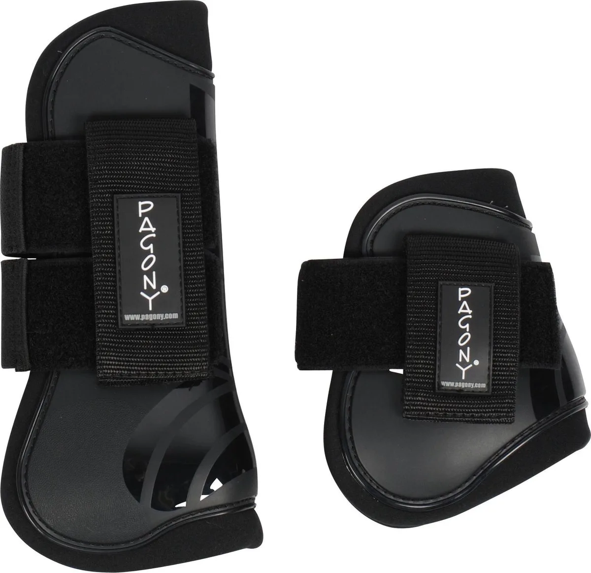 Pro Velcro Pees- En Kogelbeschermerset - Maat: Full - Kunststof by Pagony in Dark blue – product photo