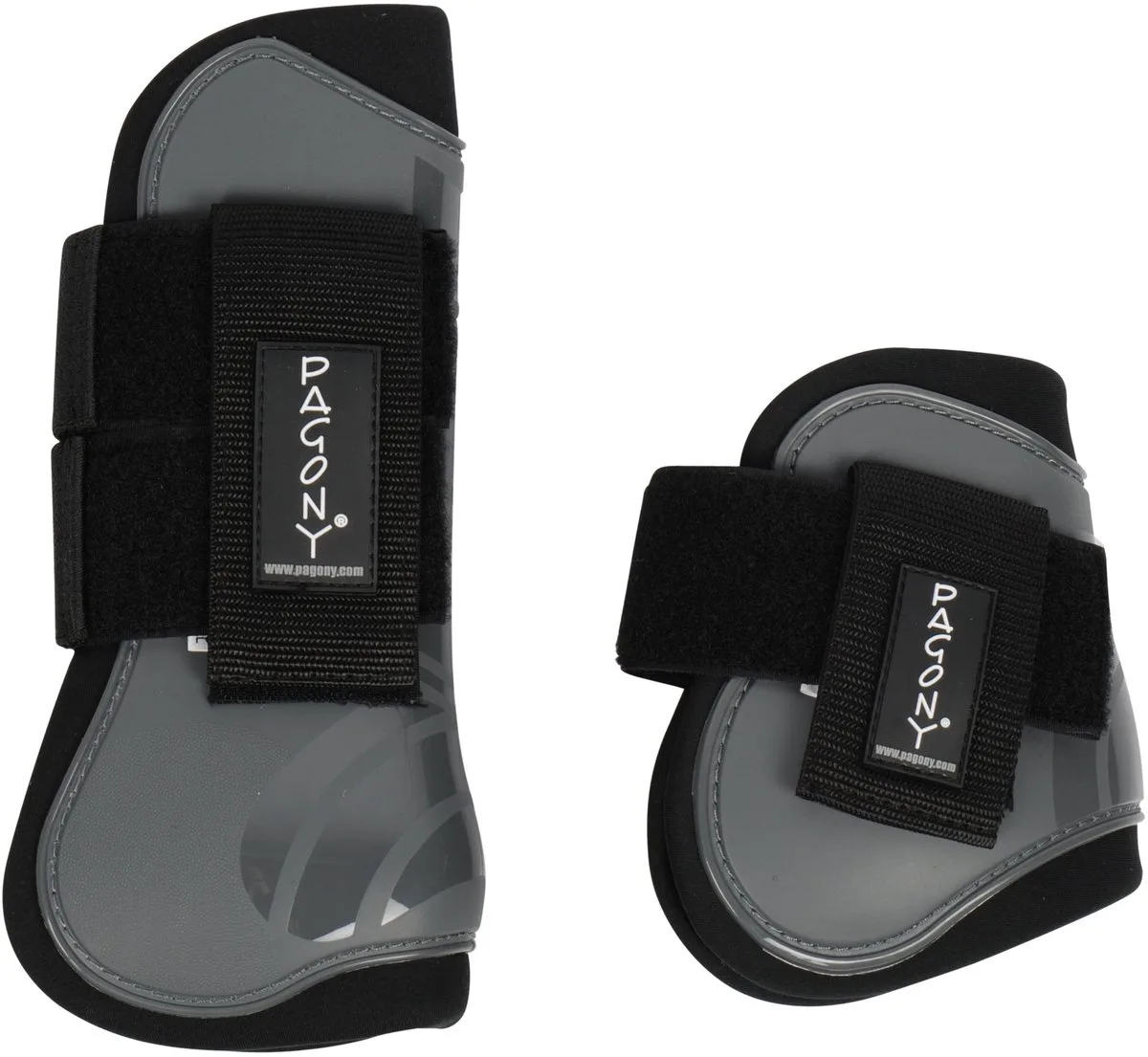 Pro Velcro Pees- En Kogelbeschermerset - Maat: Full - Kunststof by Pagony in Grey – product photo