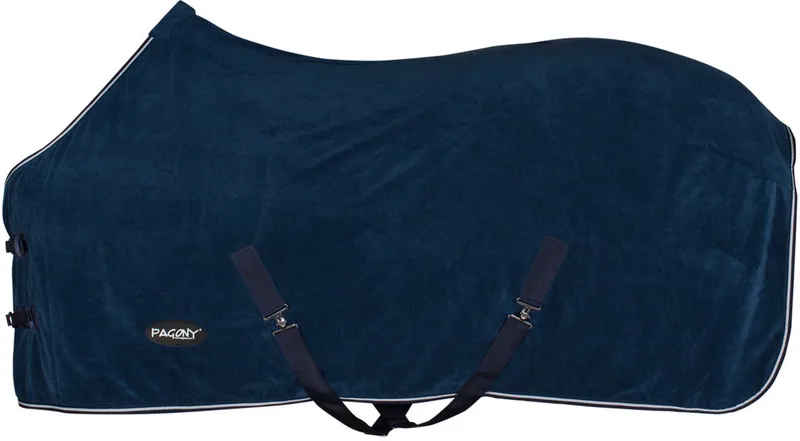 Quick Dry Zweetdeken - Paardendeken - Maat: 185 - Polyamide by Pagony in Dark blue – product photo