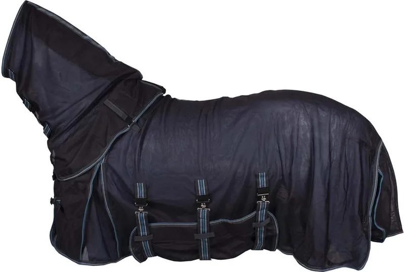 Royal Vliegendeken - Paardendeken - Maat: 215 - Polyamide de Pagony en Gris foncé – photo produit
