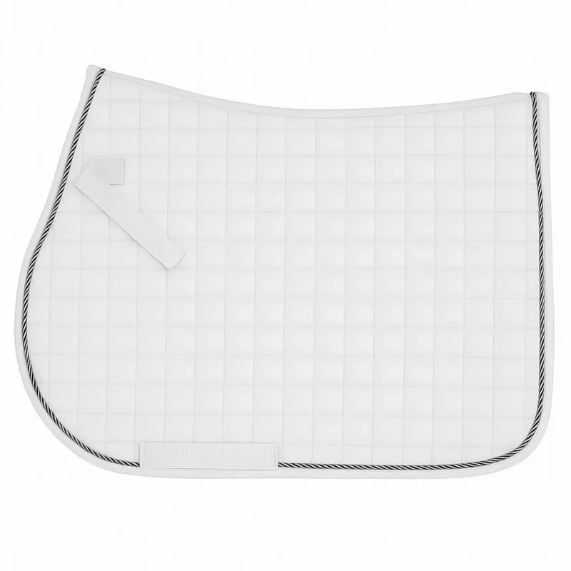 Superior Zadeldek - Maat: Pony - Polyester by Pagony in White – product photo