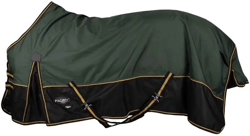 Tiger Coll24 300gram - Paardendeken - Maat: 205 - Polyamide de Pagony en Vert – photo produit