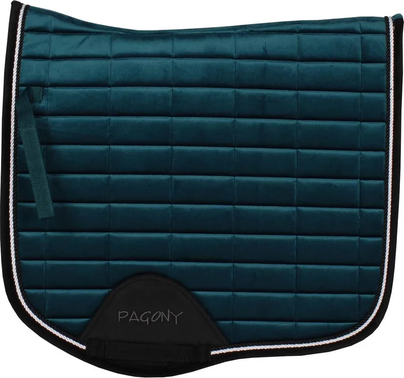 Work Velours Zadeldek - Maat: Full - Polyester de Pagony en Olijf – photo produit