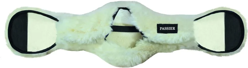 Hoes lamsvel voor Wave singel - 60cm | Singels paard von Passier in Natur – Produktfoto