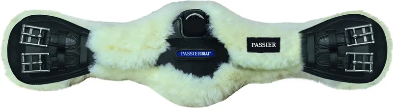 Hoes lamsvel voor Wave singel - 60cm | Singels paard von Passier in Schwarz – Produktfoto
