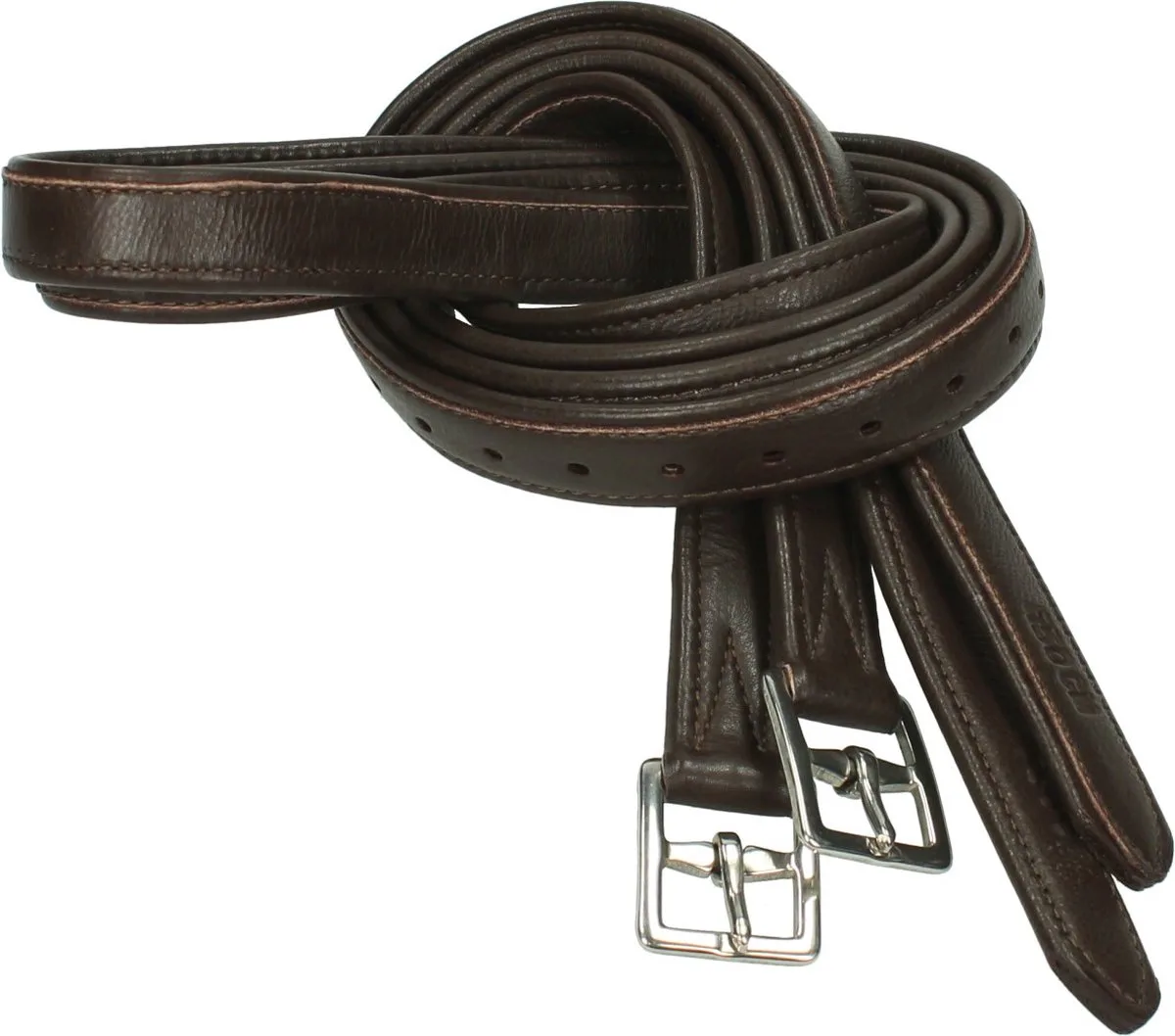 Stijgbeugelriemen Soft Touch Havanna 150cm van Passier in Bruin – productfoto