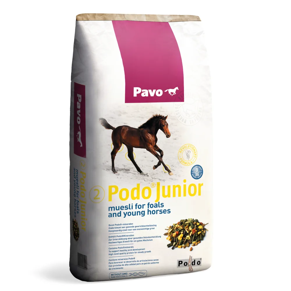 15kg Pavo Podo Junior paardenvoer by Pavo – product photo