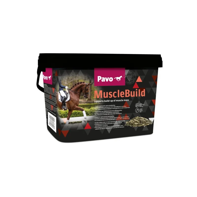 Ergänzungsfutter MuscleBuild 3 kg van Pavo in Regular – productfoto