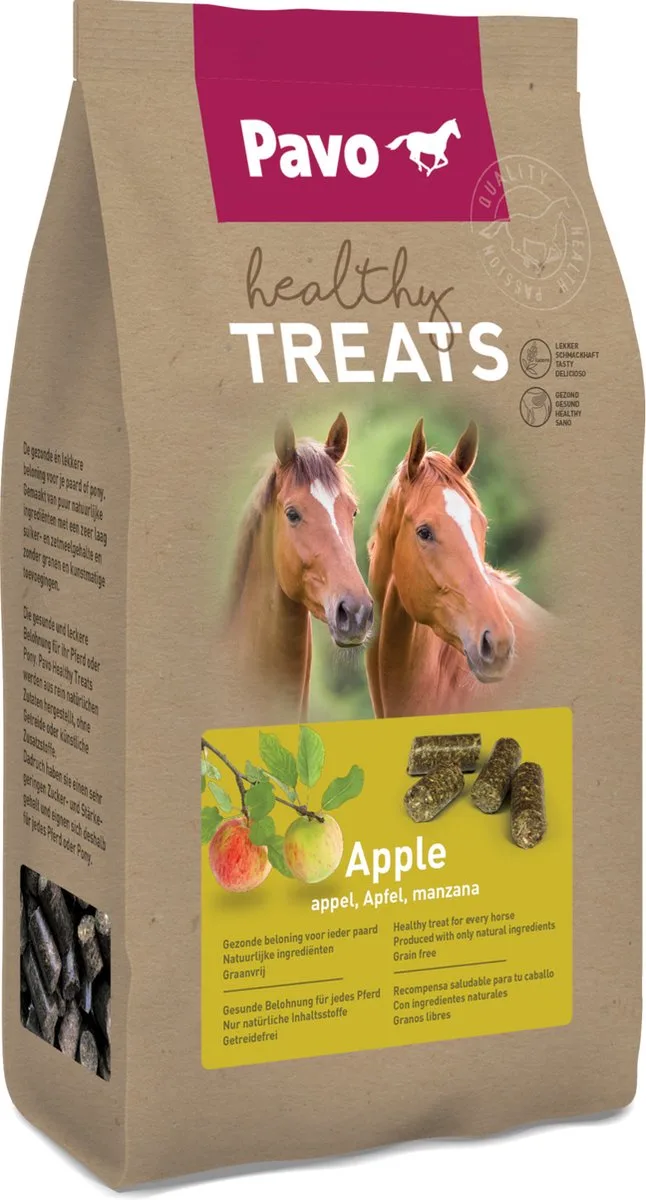 Healty Treats 1 kg - Paardensnack - Appel de Pavo – photo produit