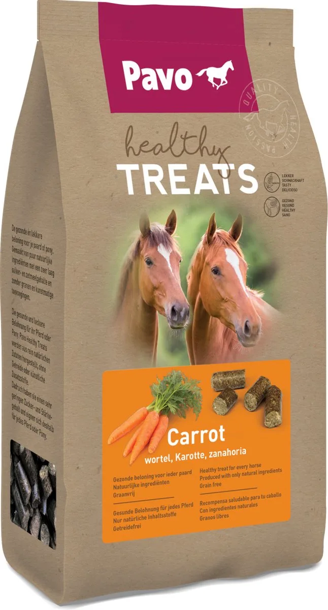 Healty Treats 1 kg - Paardensnack - Wortel de Pavo – photo produit